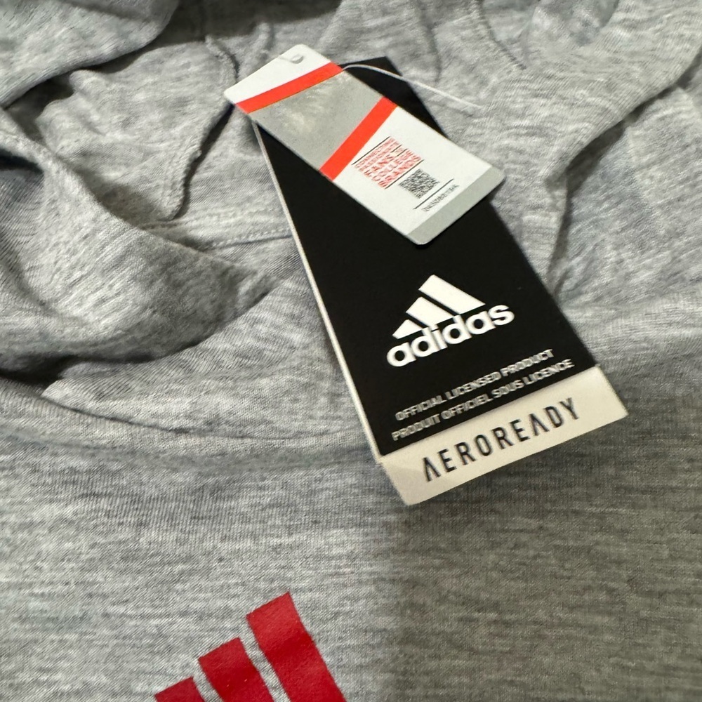 Adidas NC State Wolfpack Country Pullover Hoodie Gray Size Large New with tags - Picture 3 of 8